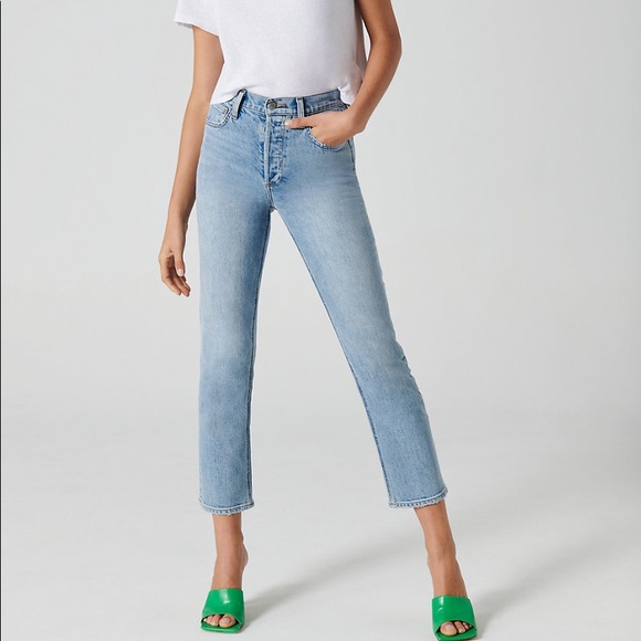 Aritzia Arlo High Rise Straight jeans 28L - Picture 2 of 5